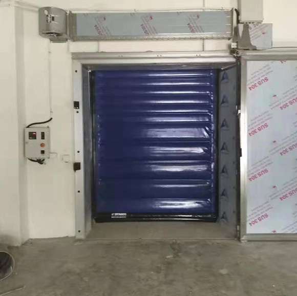 鸿发冷库拉链门